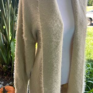 Cream Colored Knee Length Sweater